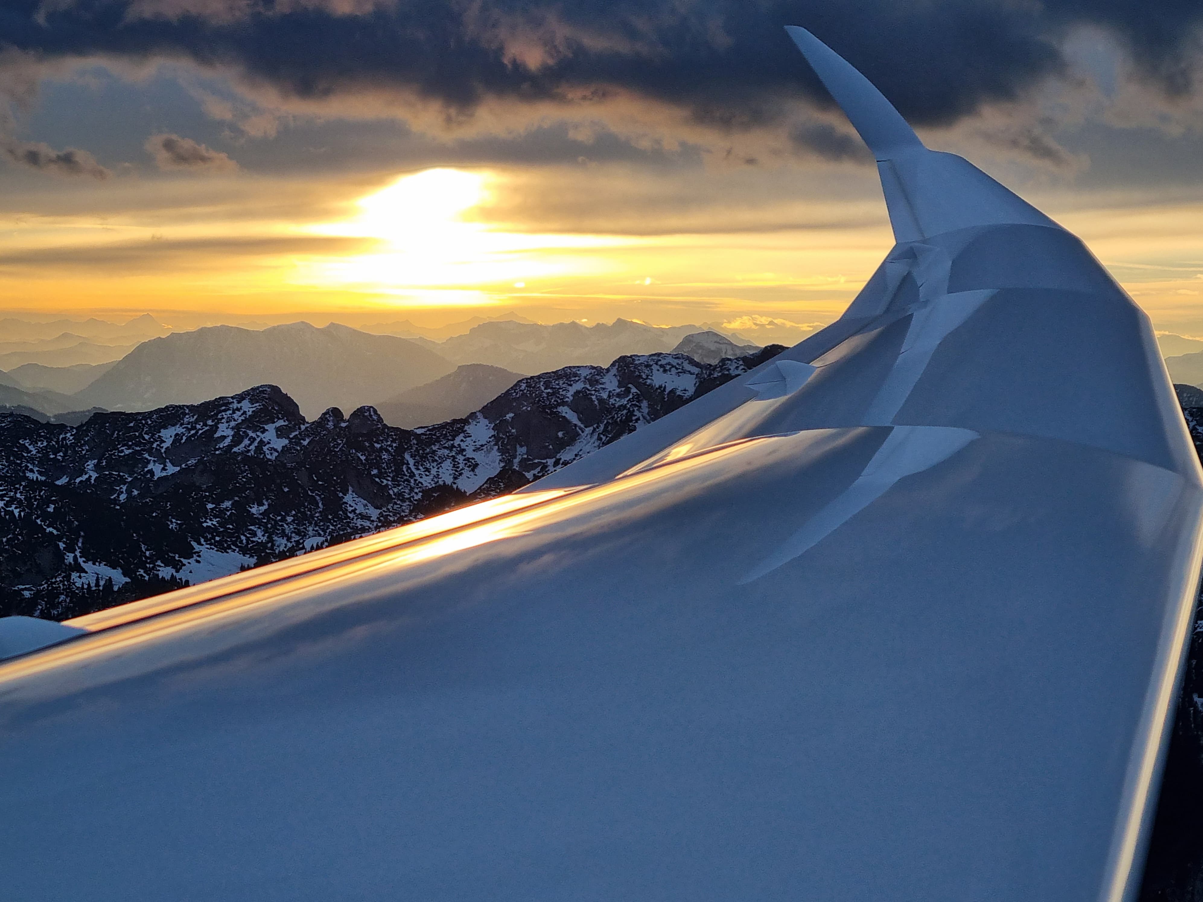 Fliegender Jahreswechsel